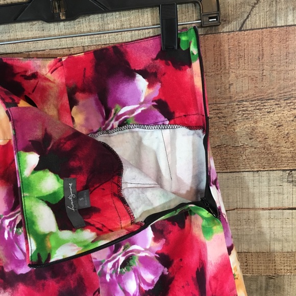 NWOT Twenty One Floral Mini Bodycon Skirt - Picture 5 of 6